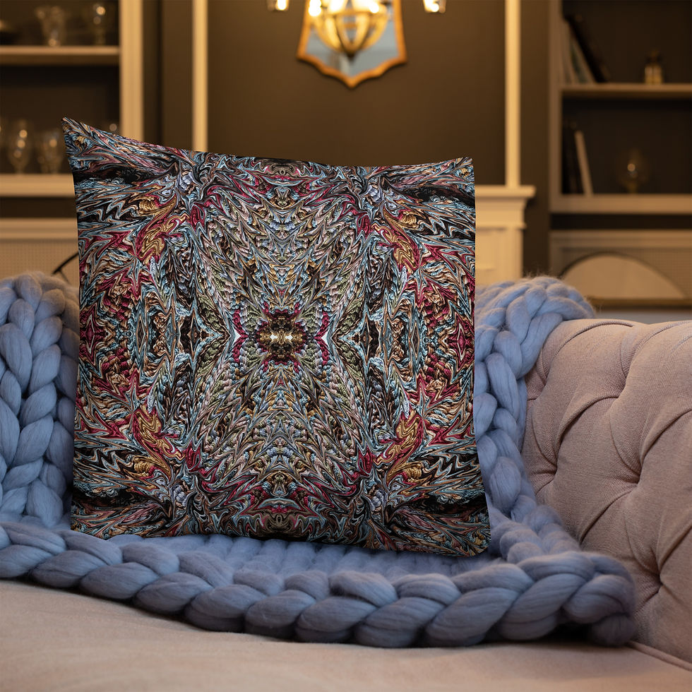 Thumbnail: Embroidered arabesque I