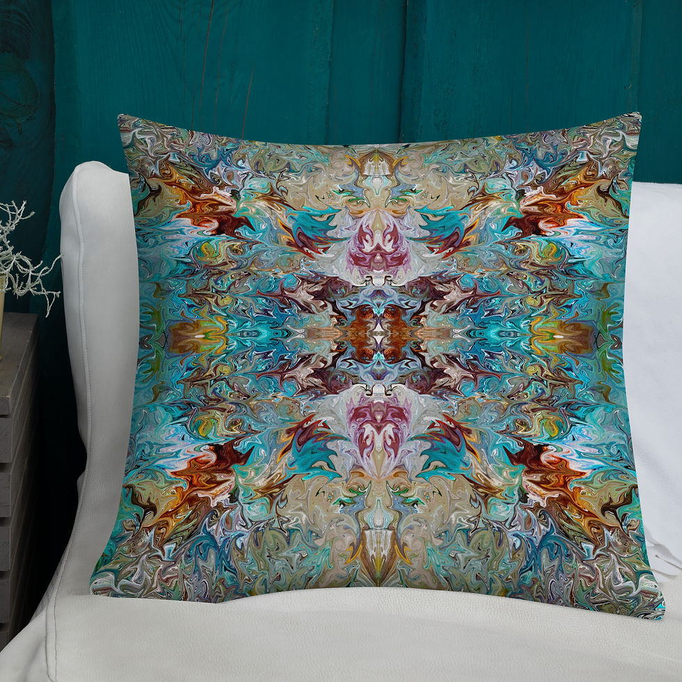 Thumbnail: Turquoise arabesque