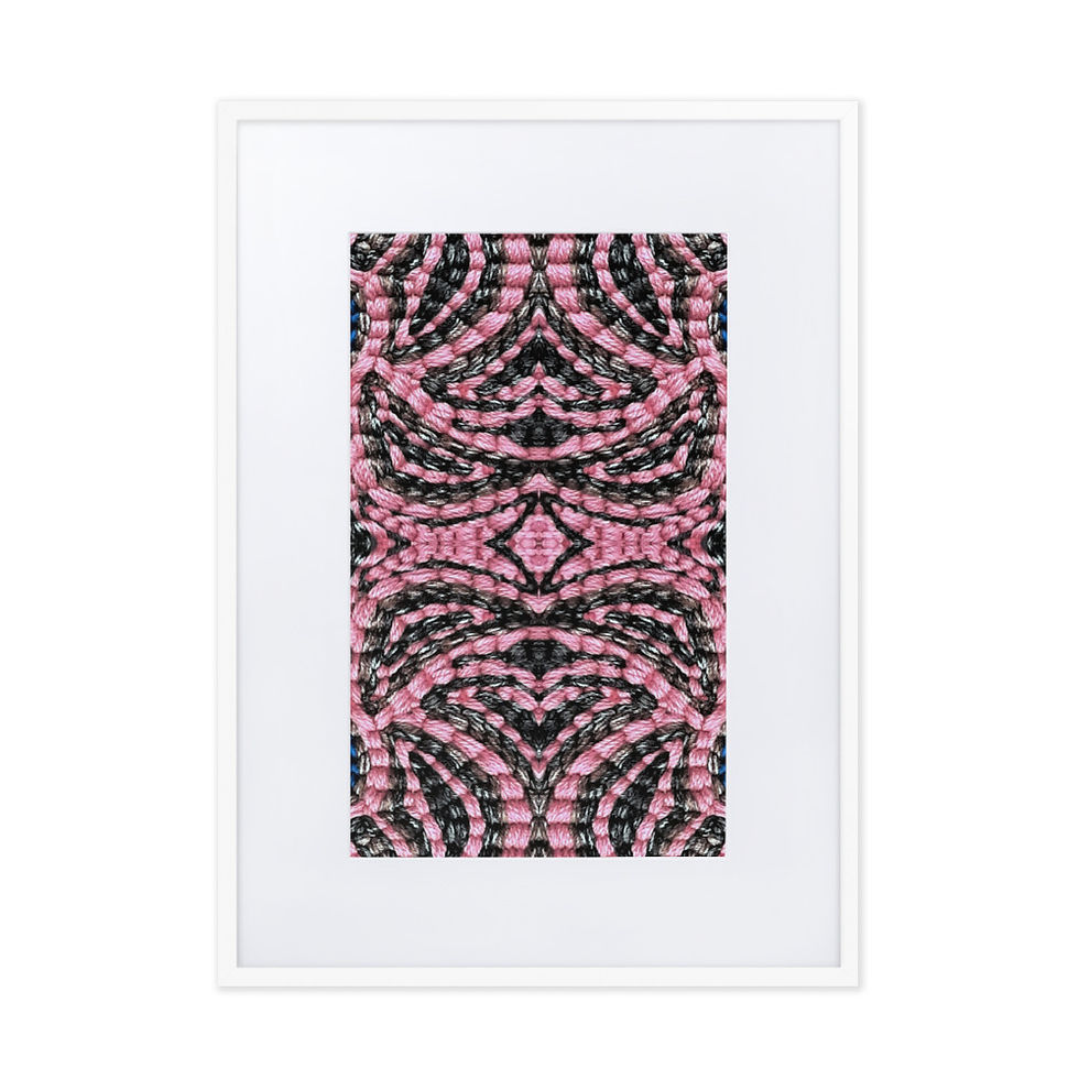 Thumbnail: Dusty pink embroidery IV