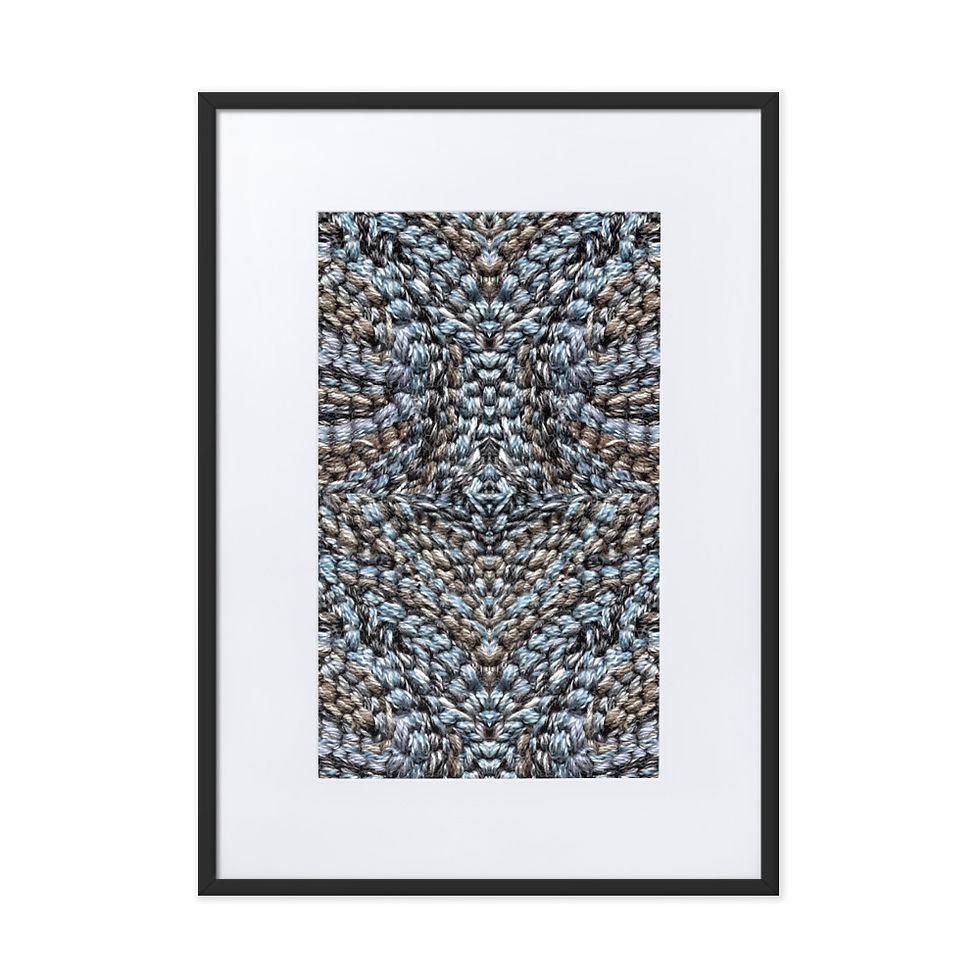 Thumbnail: Cerulean on grey symmetry V