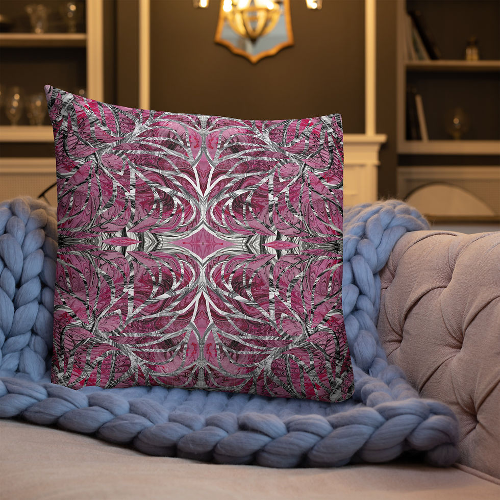 Thumbnail: Monochrome on pink marble IV