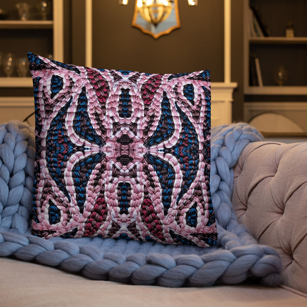Thumbnail: Pink arabesque I
