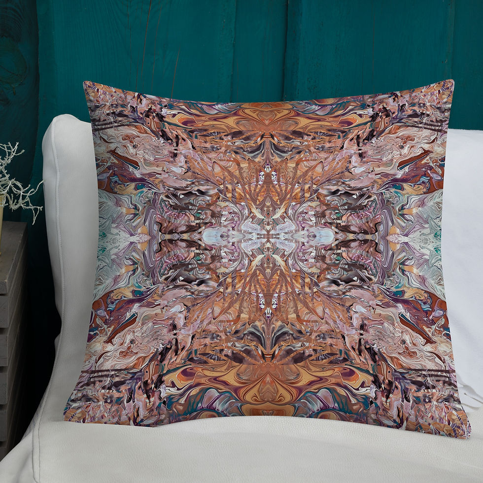 Thumbnail: Ochre arabesque III