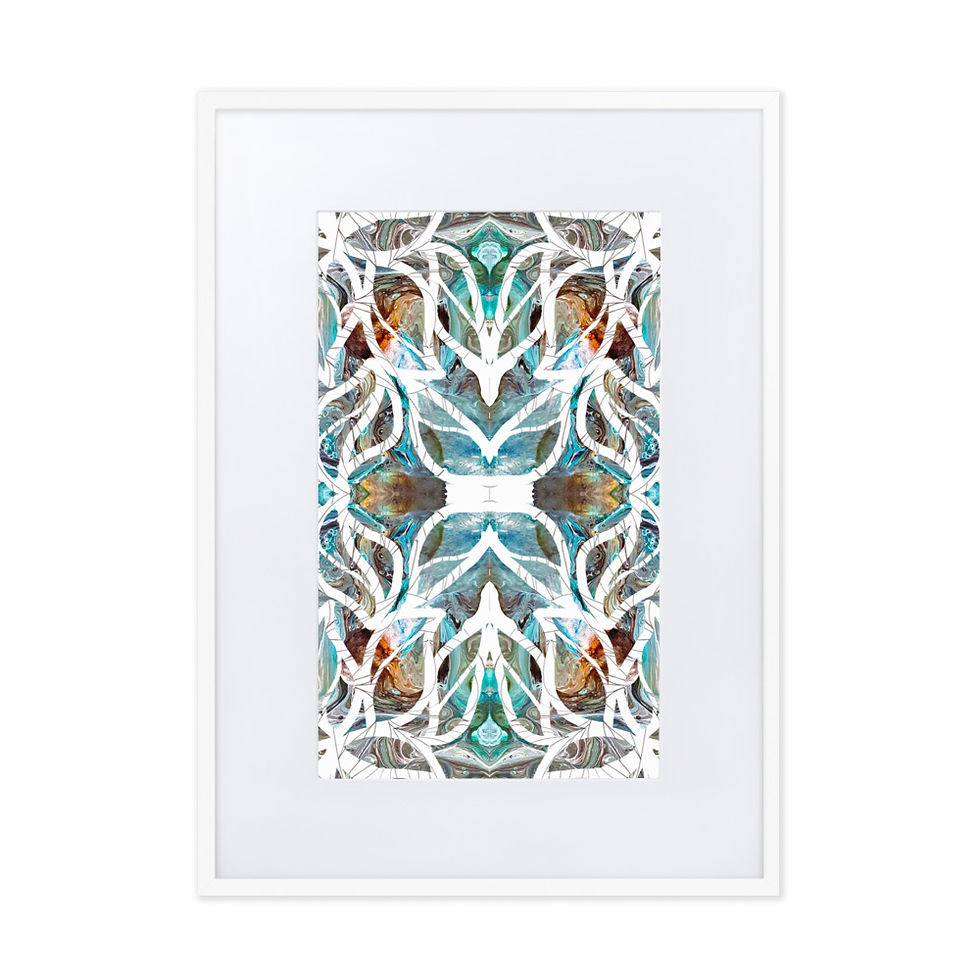 Thumbnail: Abstract painted mosaic IV