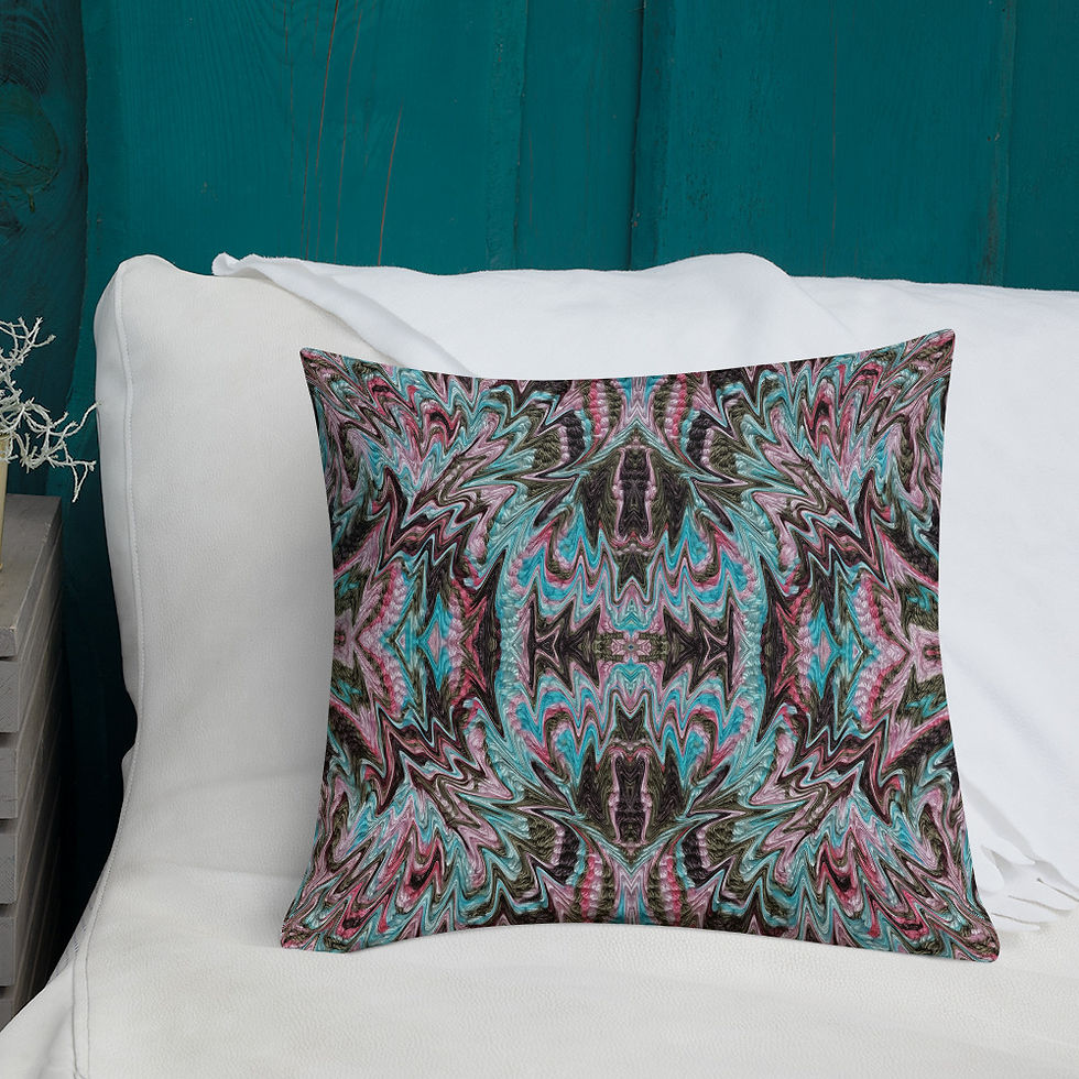 Thumbnail: Turquoise embroidery
