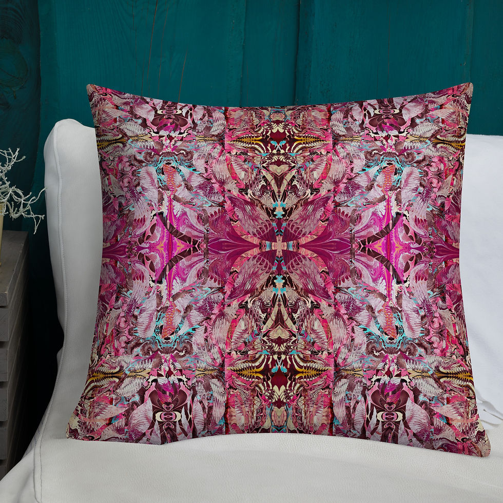 Thumbnail: Funky fuchsia arabesque