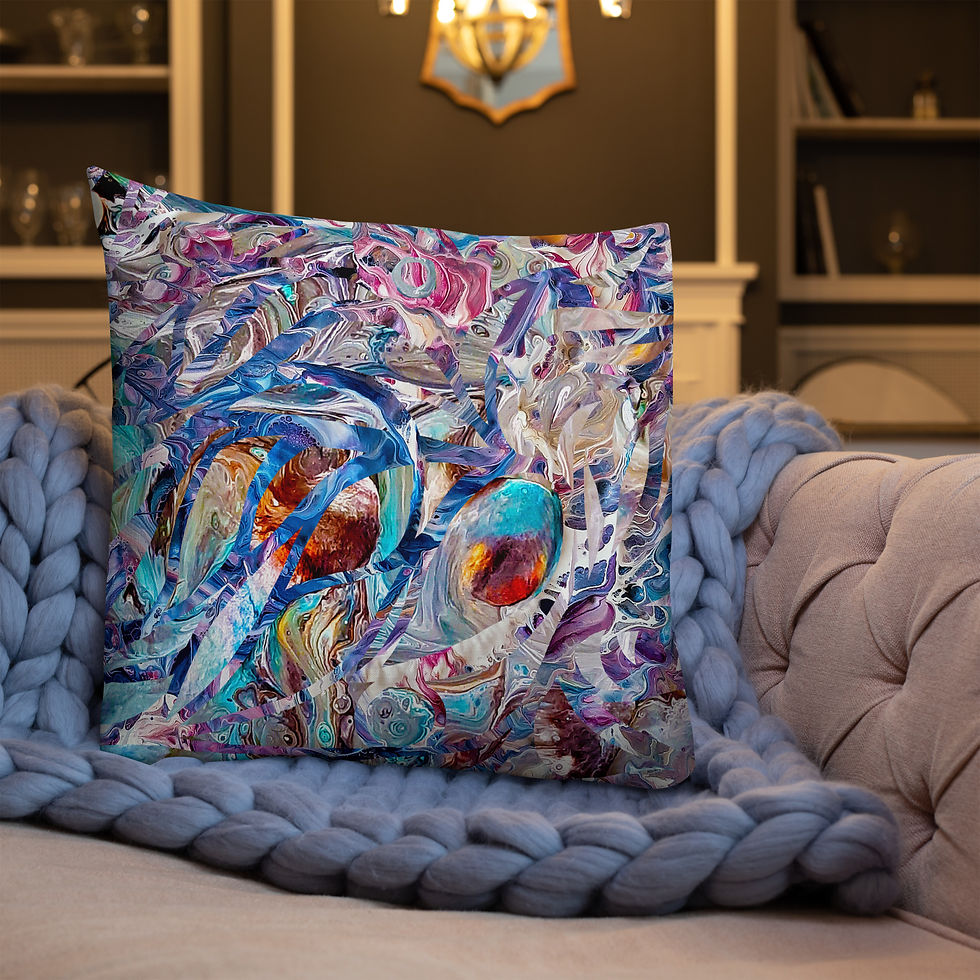 Thumbnail: Turquoise kaleidoscope I
