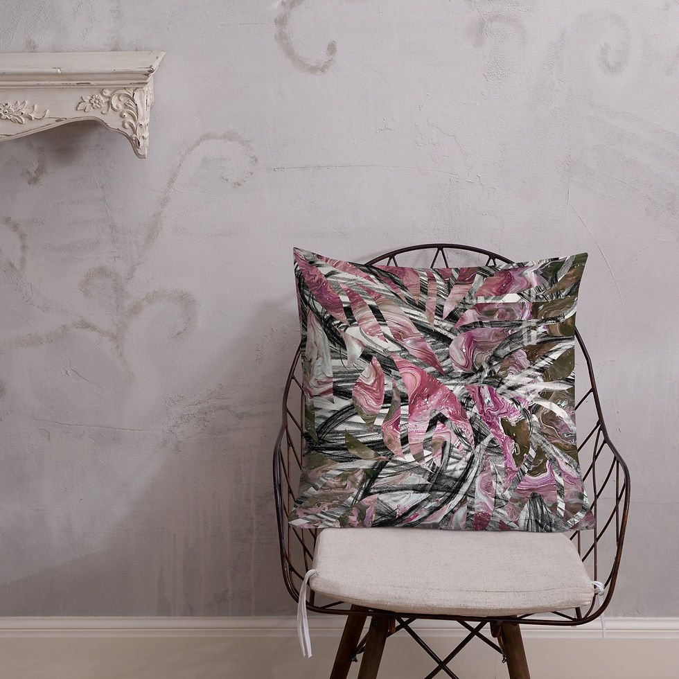 Thumbnail: Monochrome on pink marble