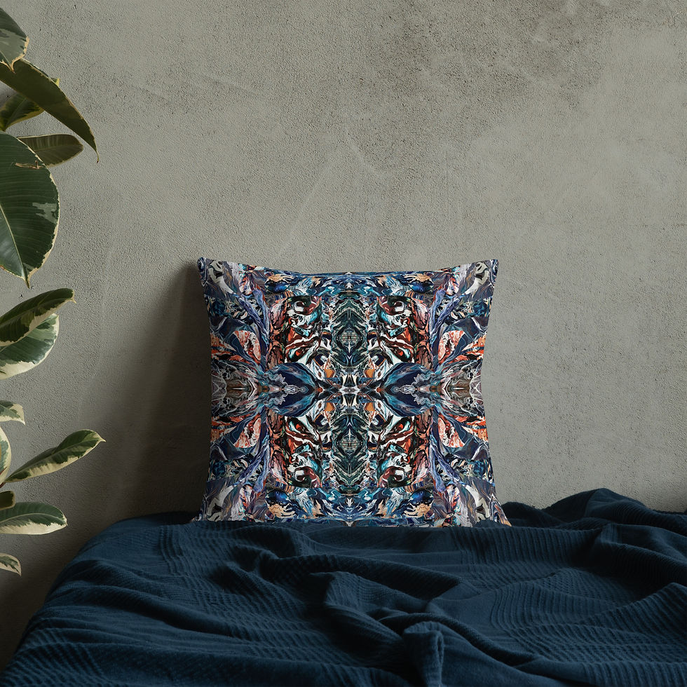 Thumbnail: Abstract marbled patterns I