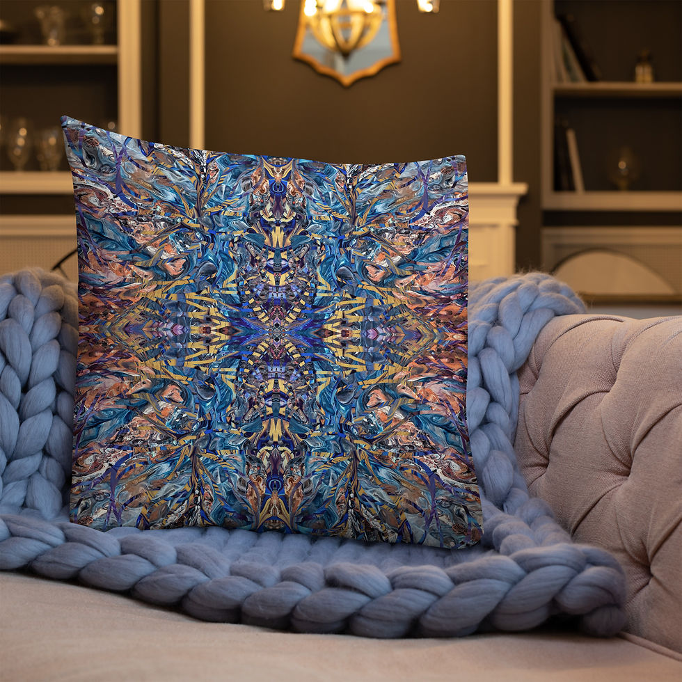 Thumbnail: Turquoise arabesque III