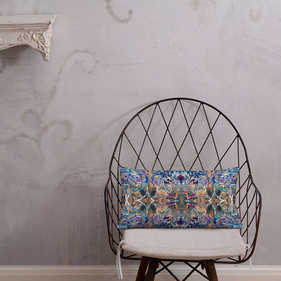 Thumbnail: Mixed media arabesque I