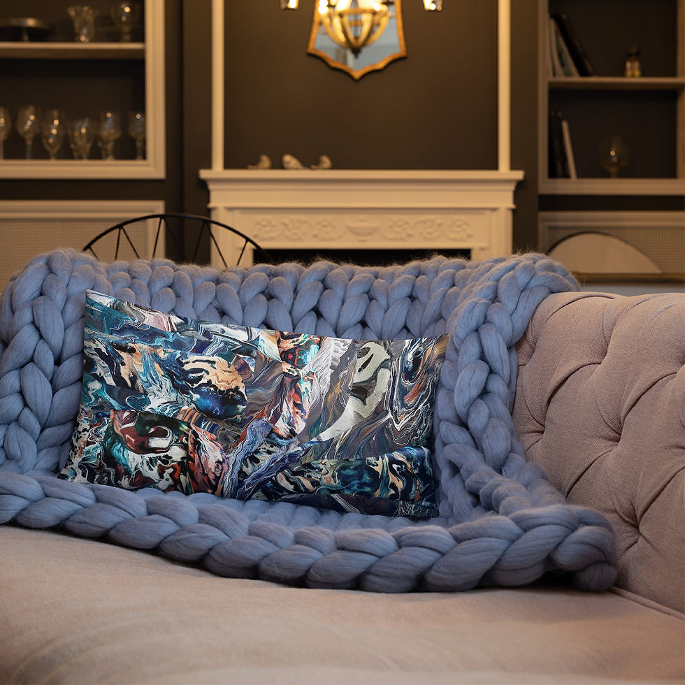 Thumbnail: Abstract marbled patterns