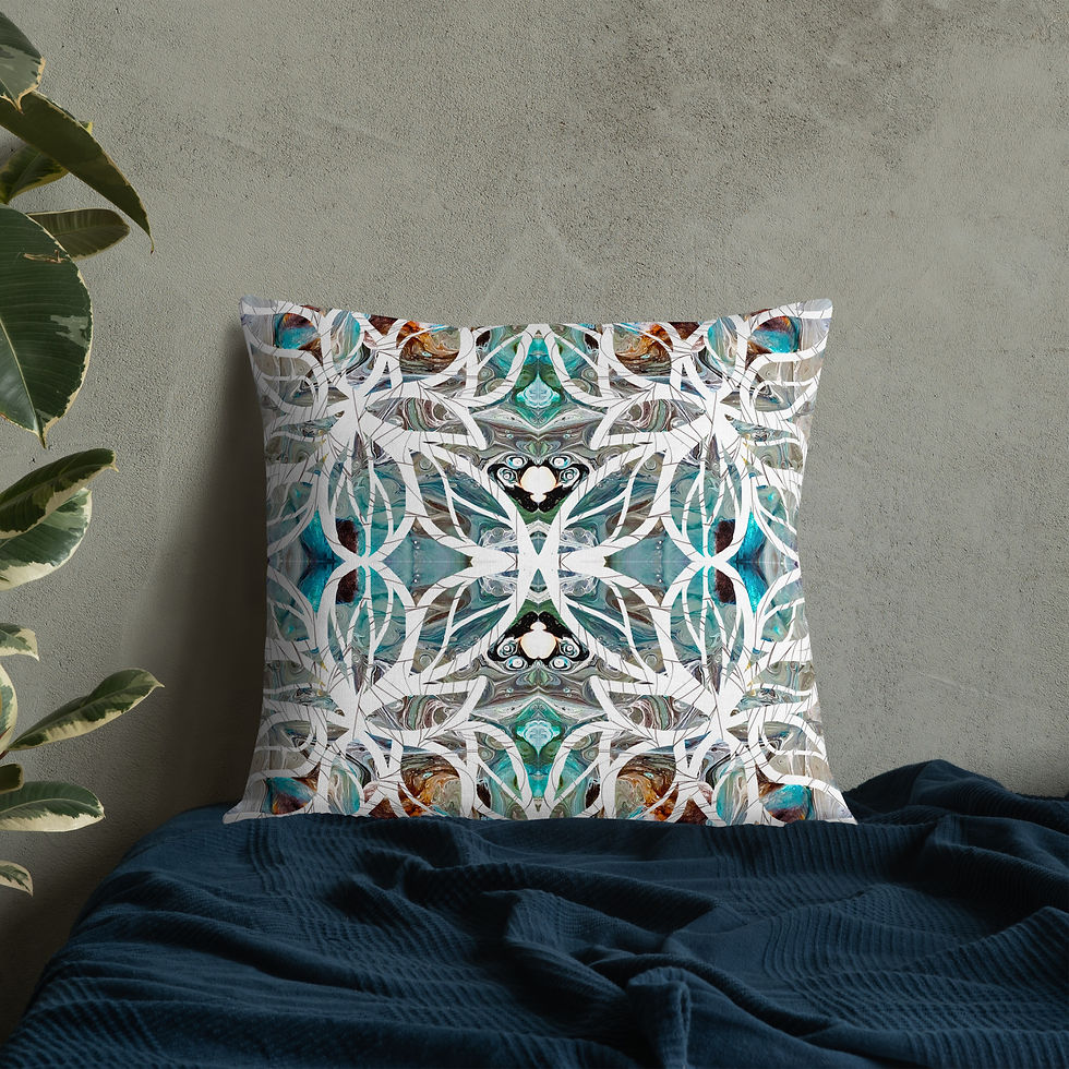 Thumbnail: Abstract painted mosaic III