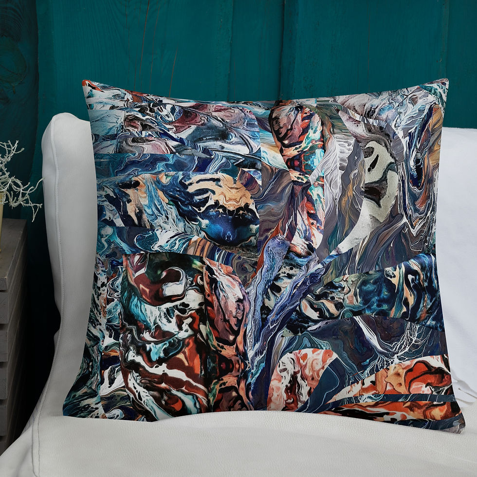 Thumbnail: Abstract marbled patterns