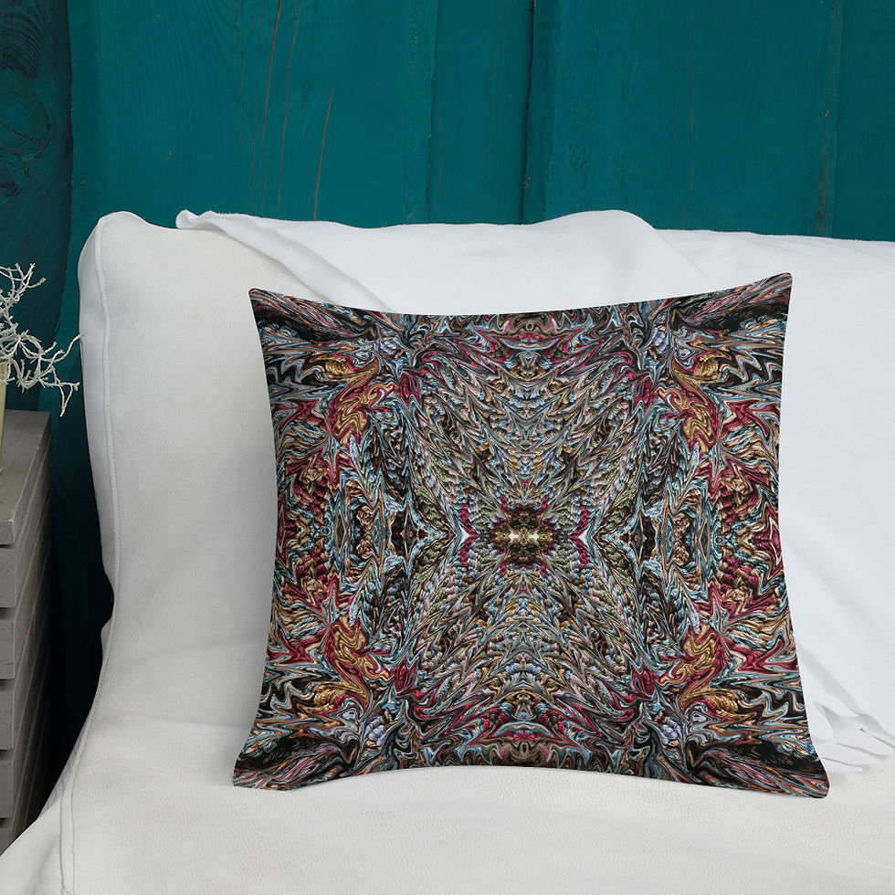 Thumbnail: Embroidered arabesque I