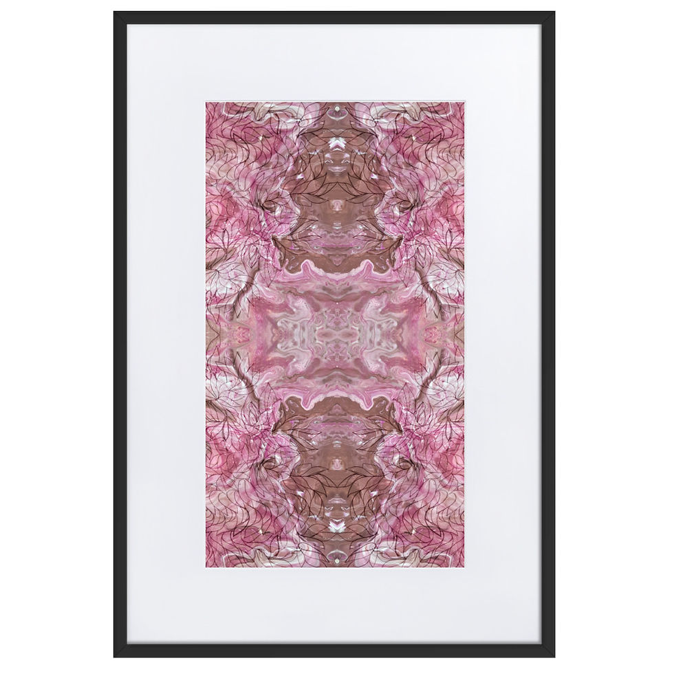 Pink arabesque IV