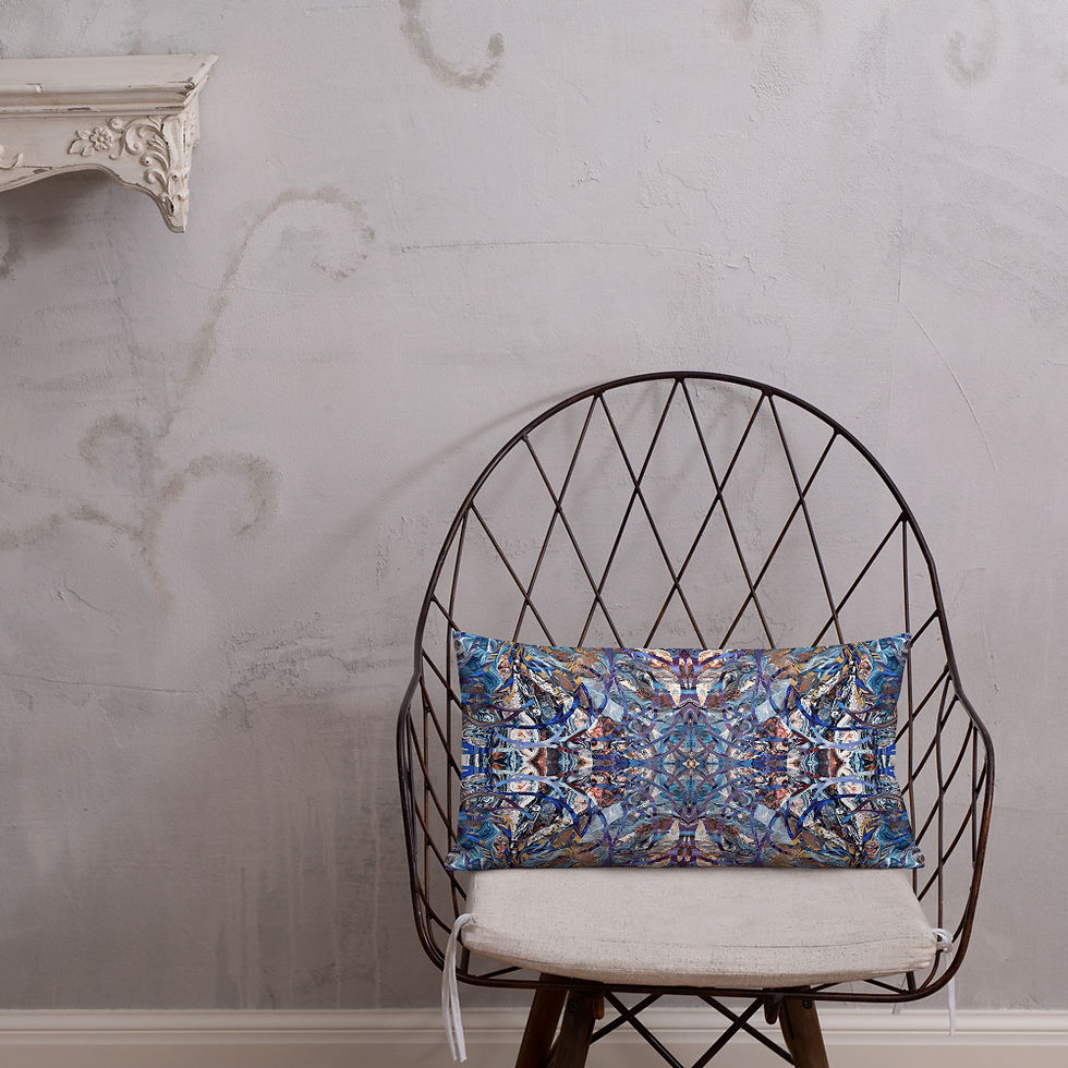 Thumbnail: Turquoise arabesque I