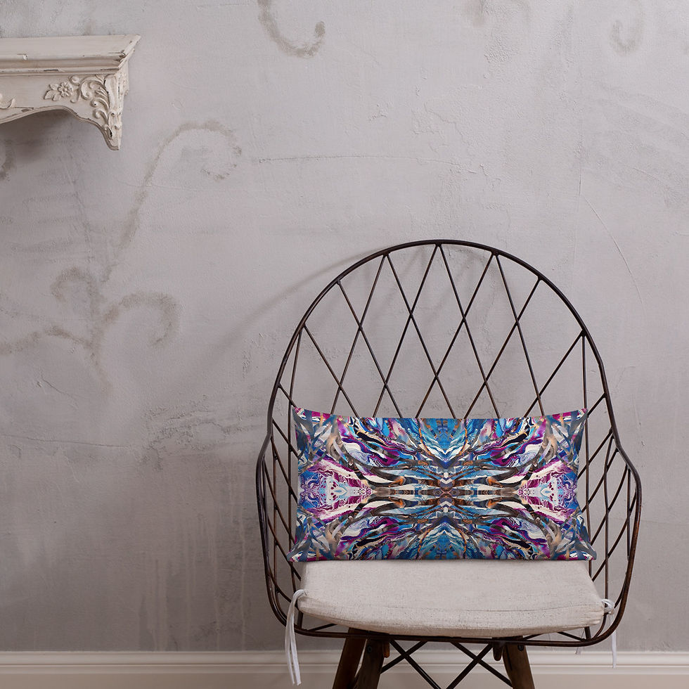 Thumbnail: Aqua arabesque I