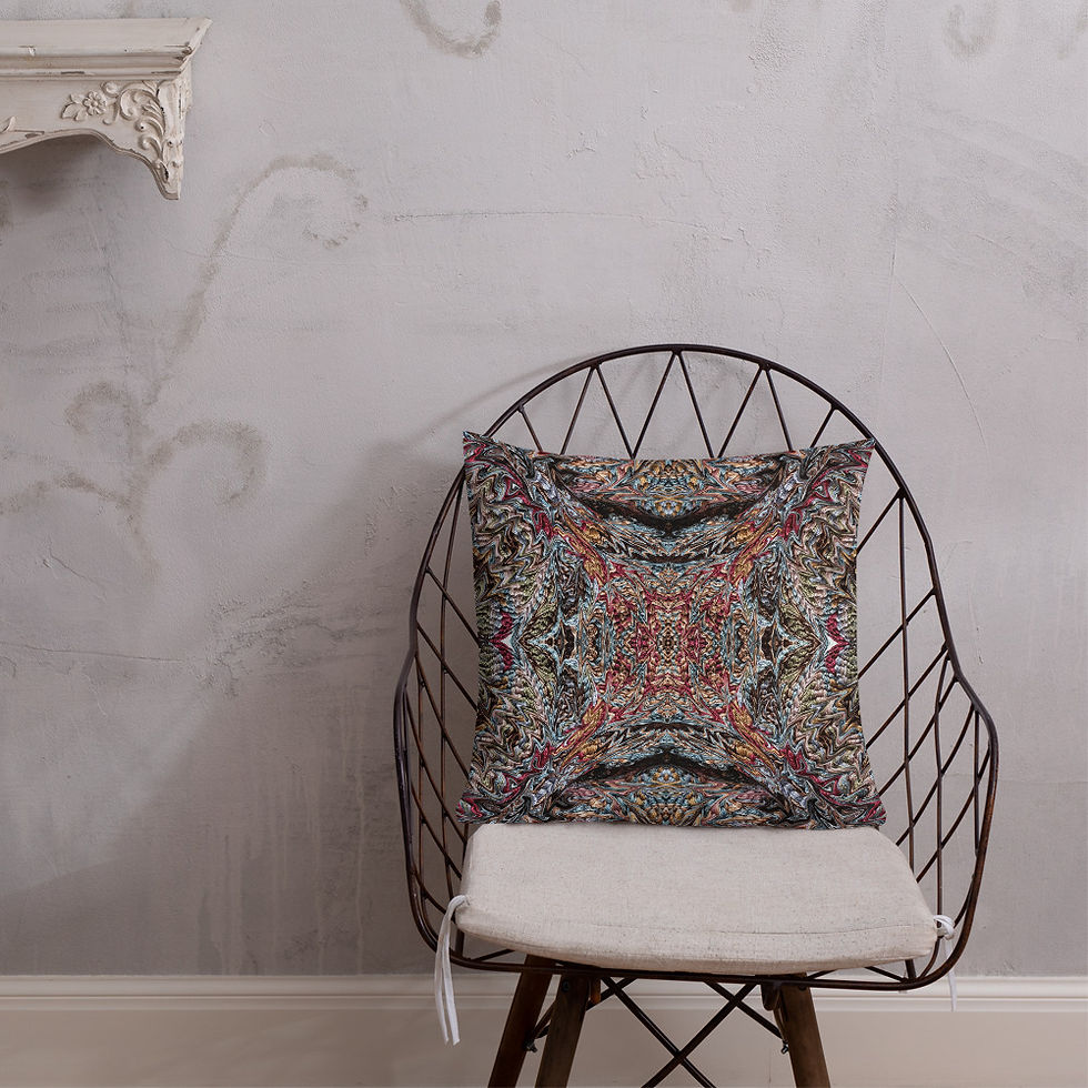 Thumbnail: Embroidered arabesque III