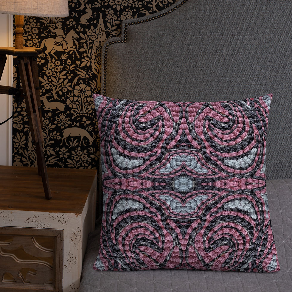 Thumbnail: Dusty pink on grey symmetry