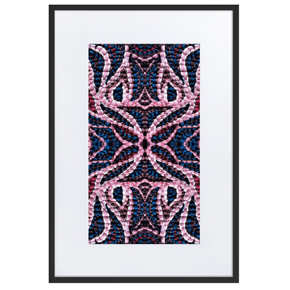 Pink arabesque IV