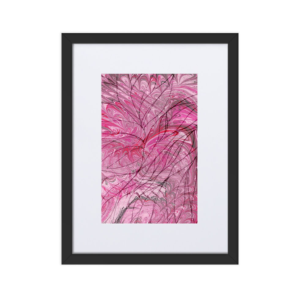 Thumbnail: Pink marbling swirls V