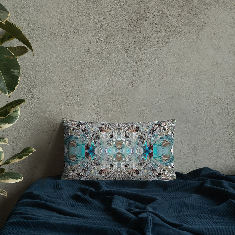 Thumbnail: Turquoise arabesque V