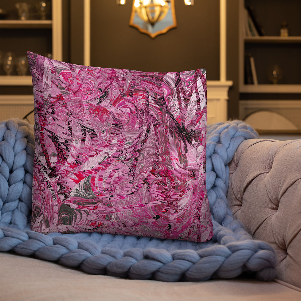Thumbnail: Pink marbling blend