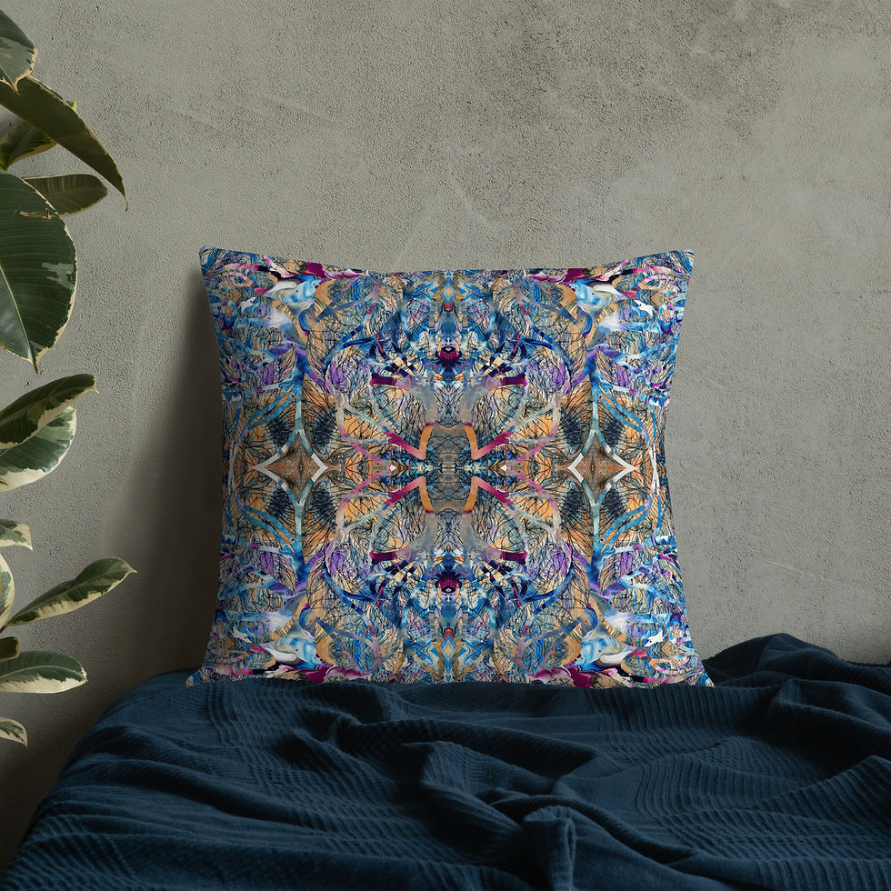 Thumbnail: Mixed media arabesque I