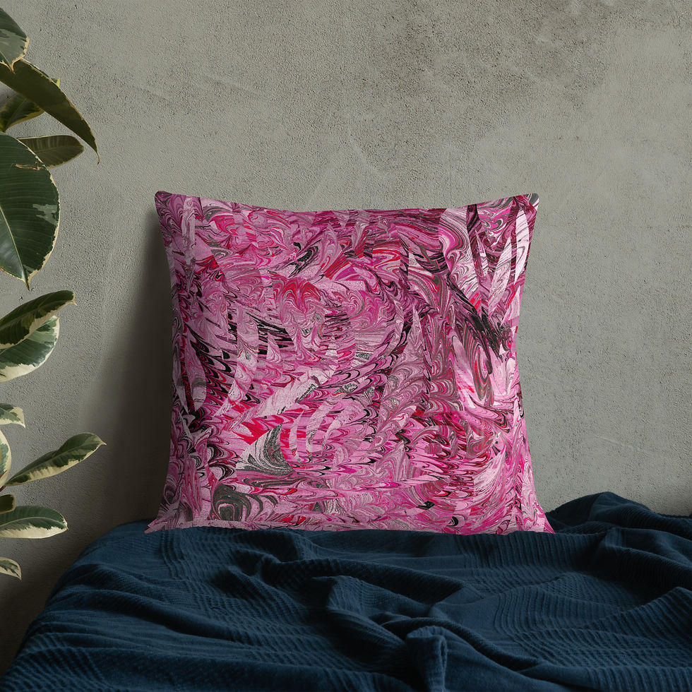 Thumbnail: Pink marbling blend