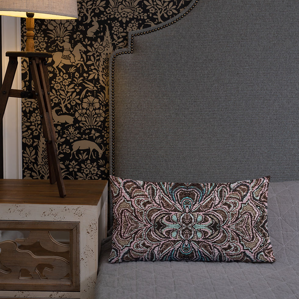 Thumbnail: Dusty pink arabesque III