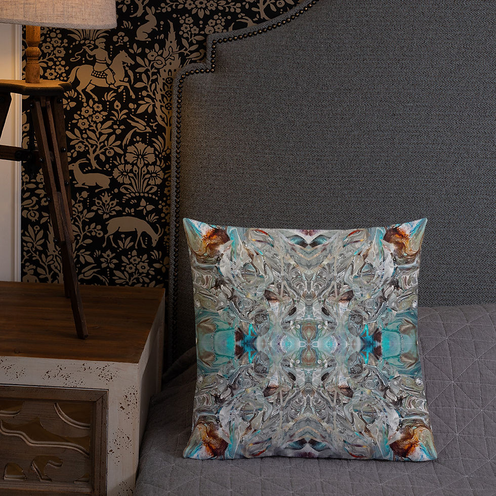 Thumbnail: Turquoise arabesque V