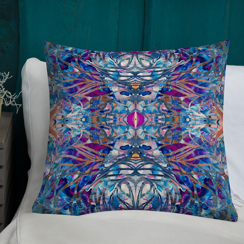 Thumbnail: Aqua arabesque I