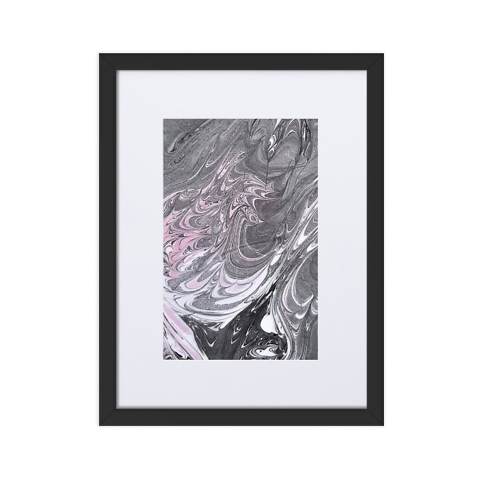 Thumbnail: Grey on pink swirls