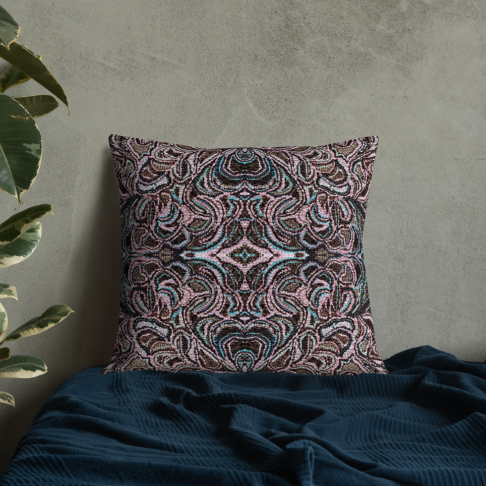 Thumbnail: Dusty pink arabesque IV