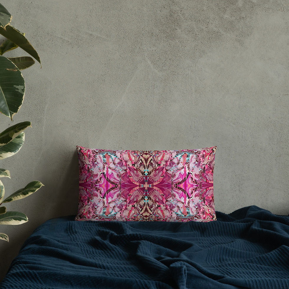 Thumbnail: Funky fuchsia arabesque