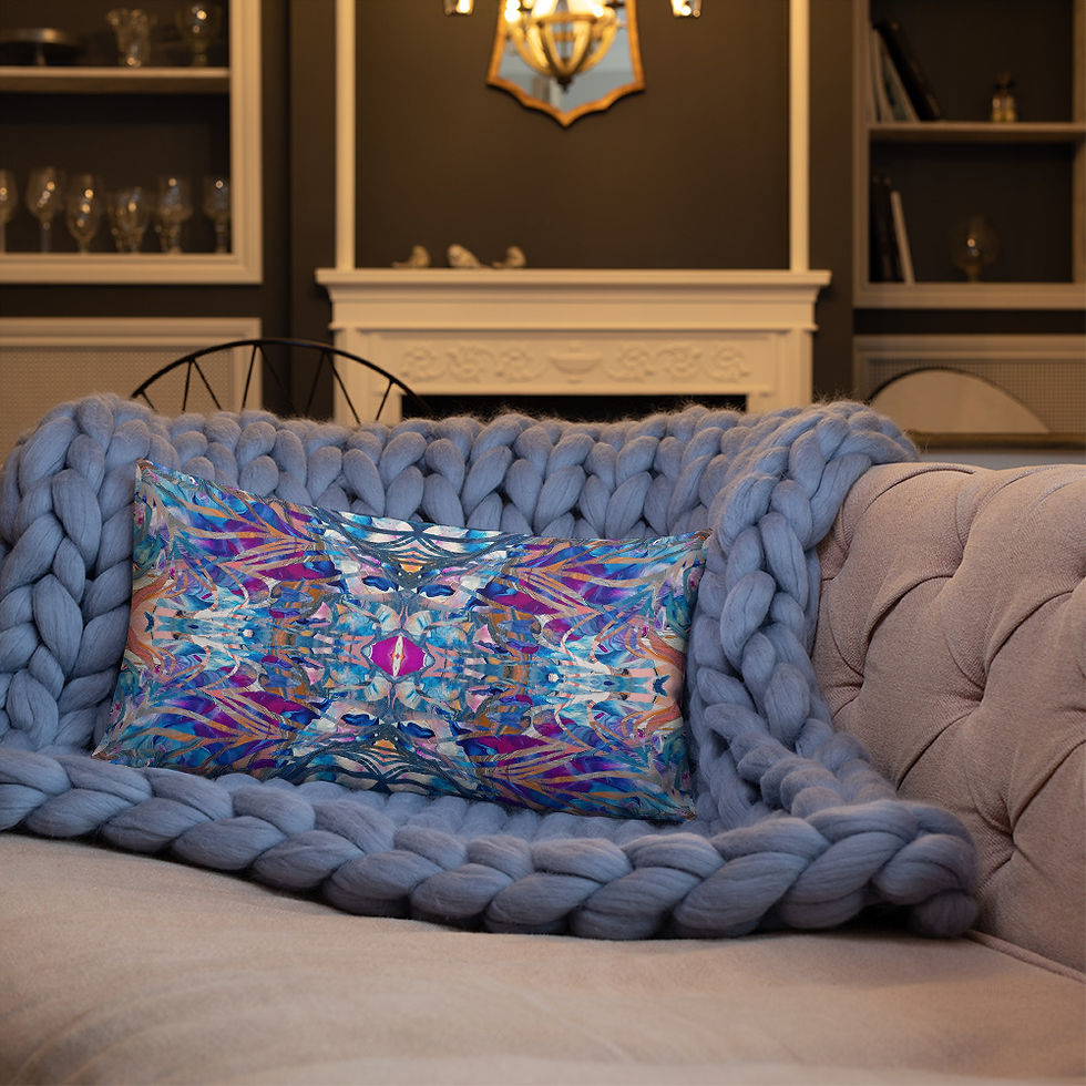 Thumbnail: Aqua arabesque I