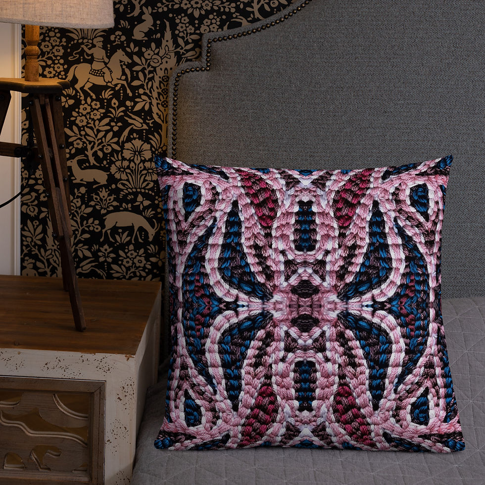 Thumbnail: Pink arabesque I