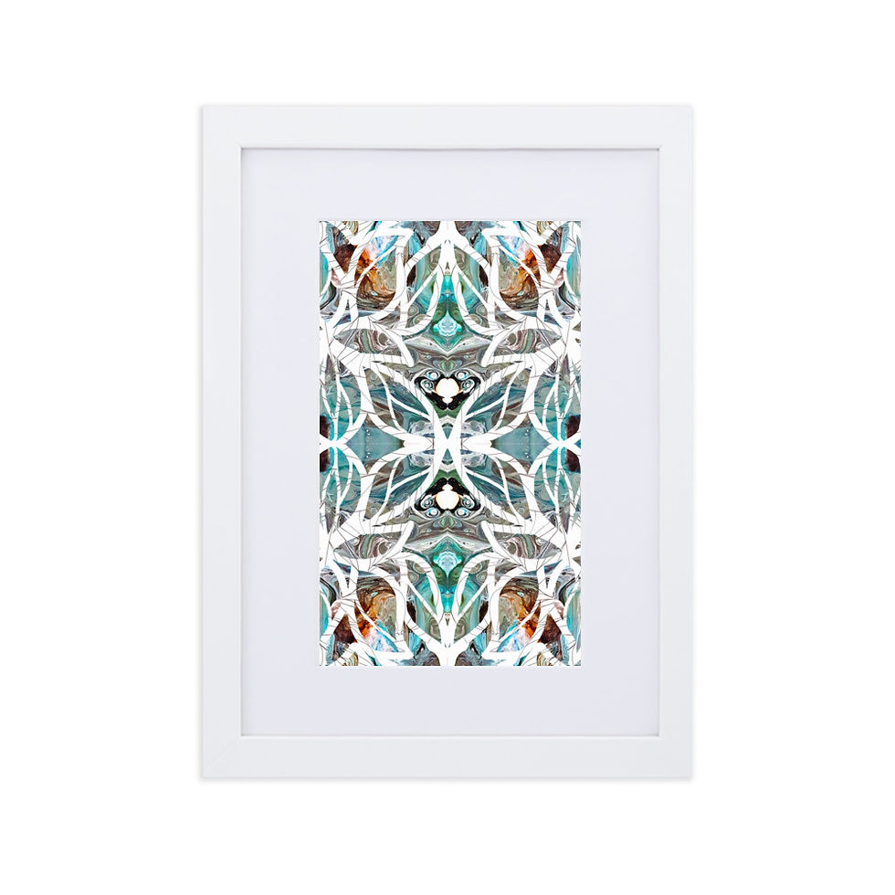 Thumbnail: Abstract painted mosaic III