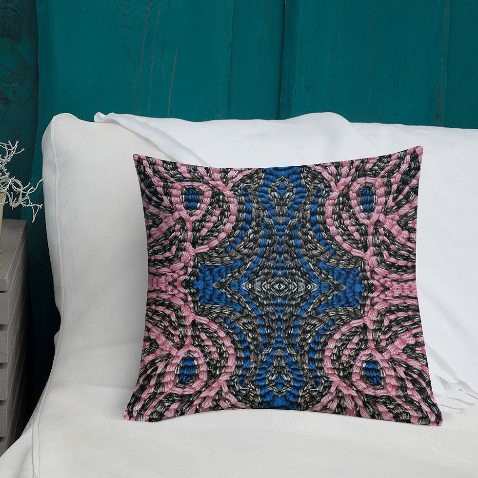 Thumbnail: Dusty pink embroidery III