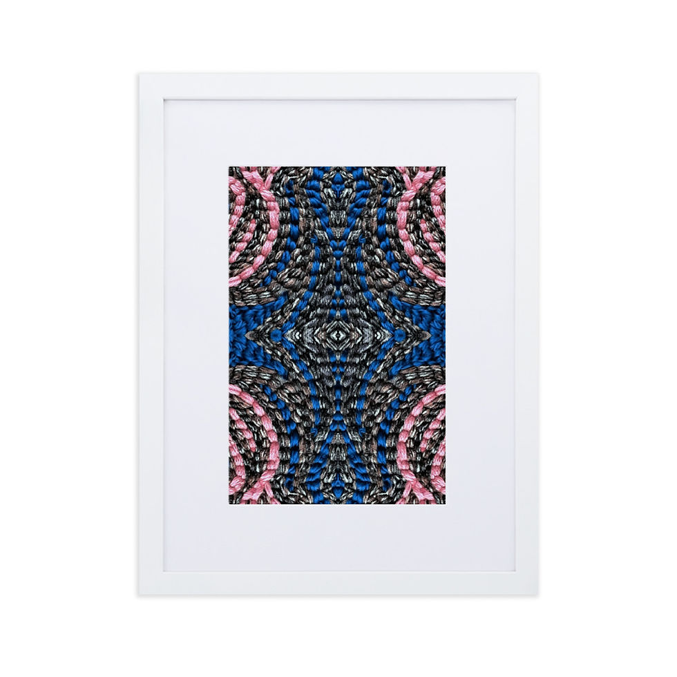 Thumbnail: Dusty pink embroidery III