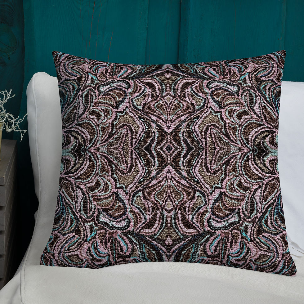 Thumbnail: Dusty pink arabesque I