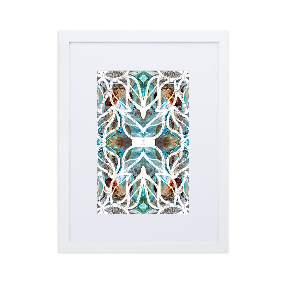 Thumbnail: Abstract painted mosaic IV