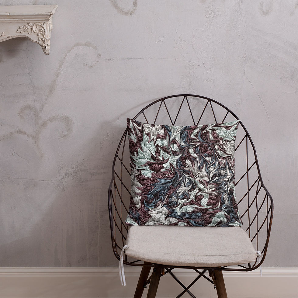 Thumbnail: Pearl grey arabesque IV