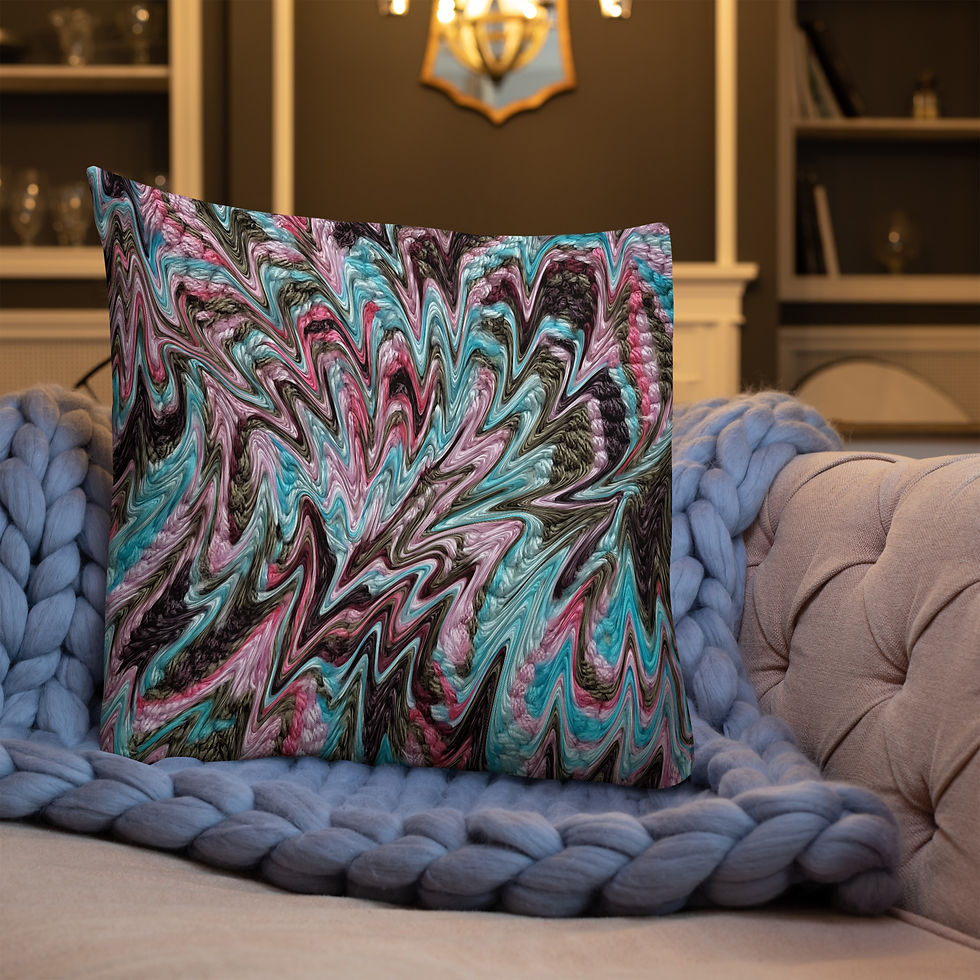 Thumbnail: Turquoise embroidery V
