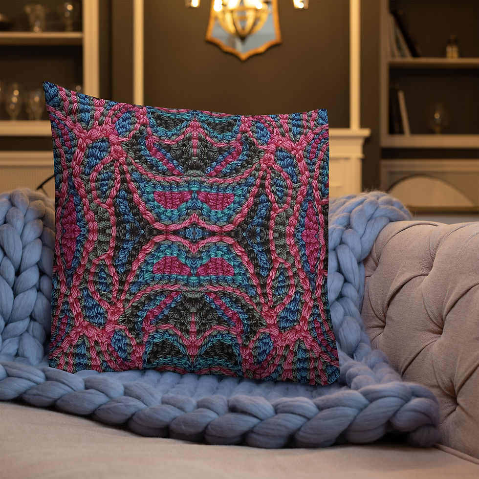Thumbnail: Burgundy arabesque