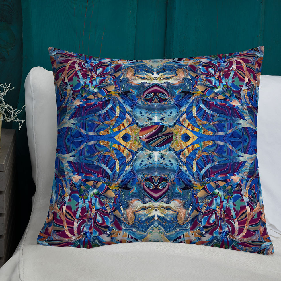 Thumbnail: Cobalt petals arabesque I