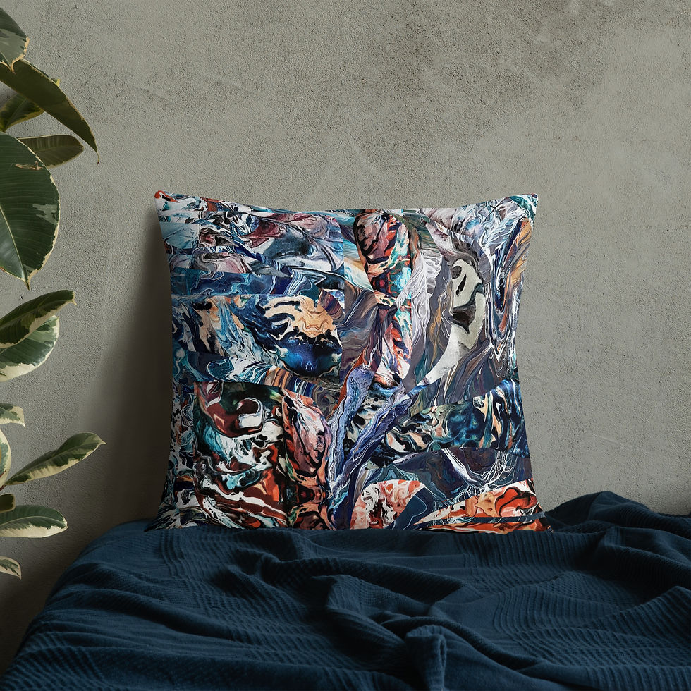 Thumbnail: Abstract marbled patterns