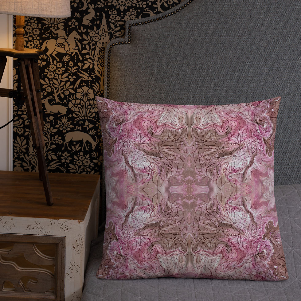 Thumbnail: Pink arabesque III