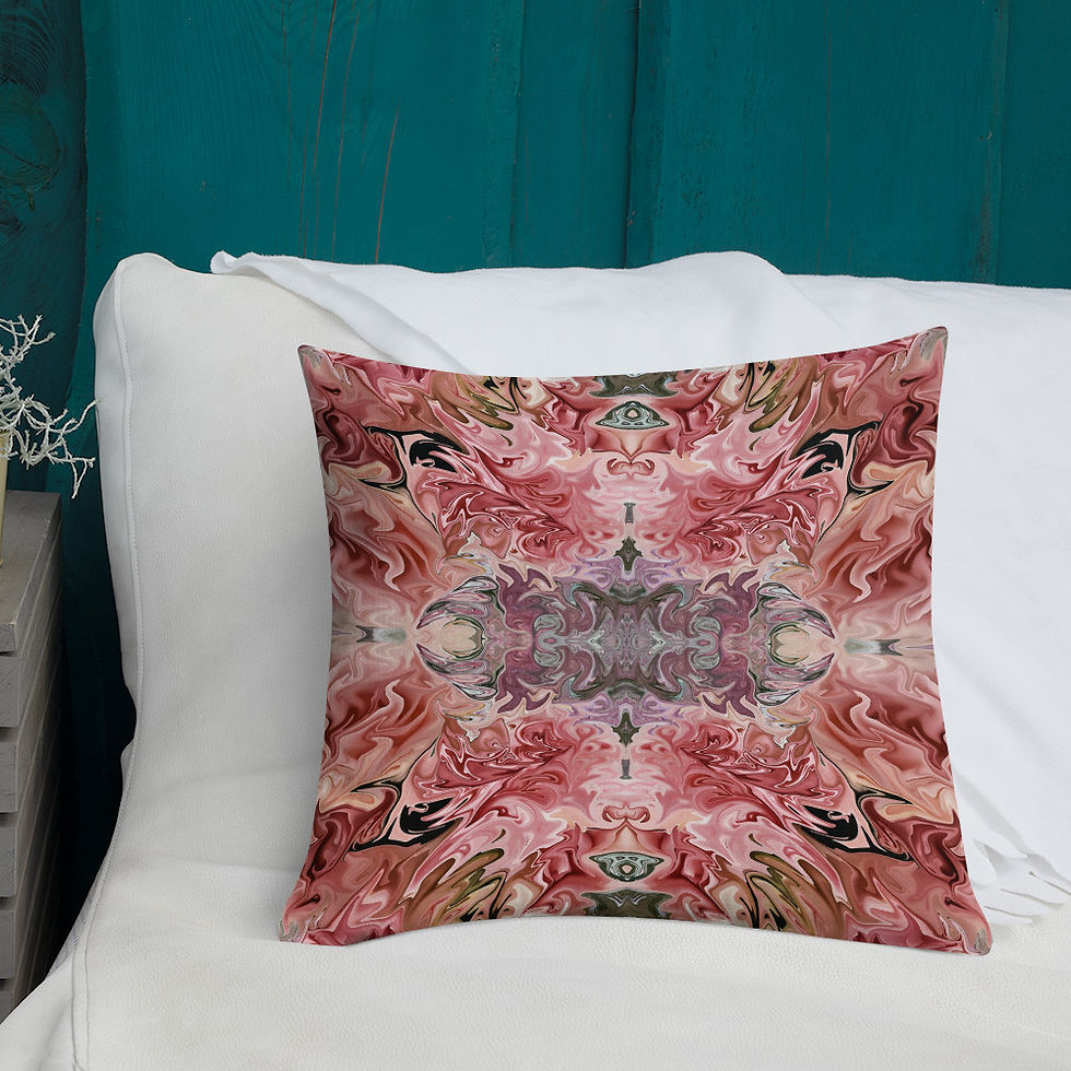 Thumbnail: Pink roses arabesque III